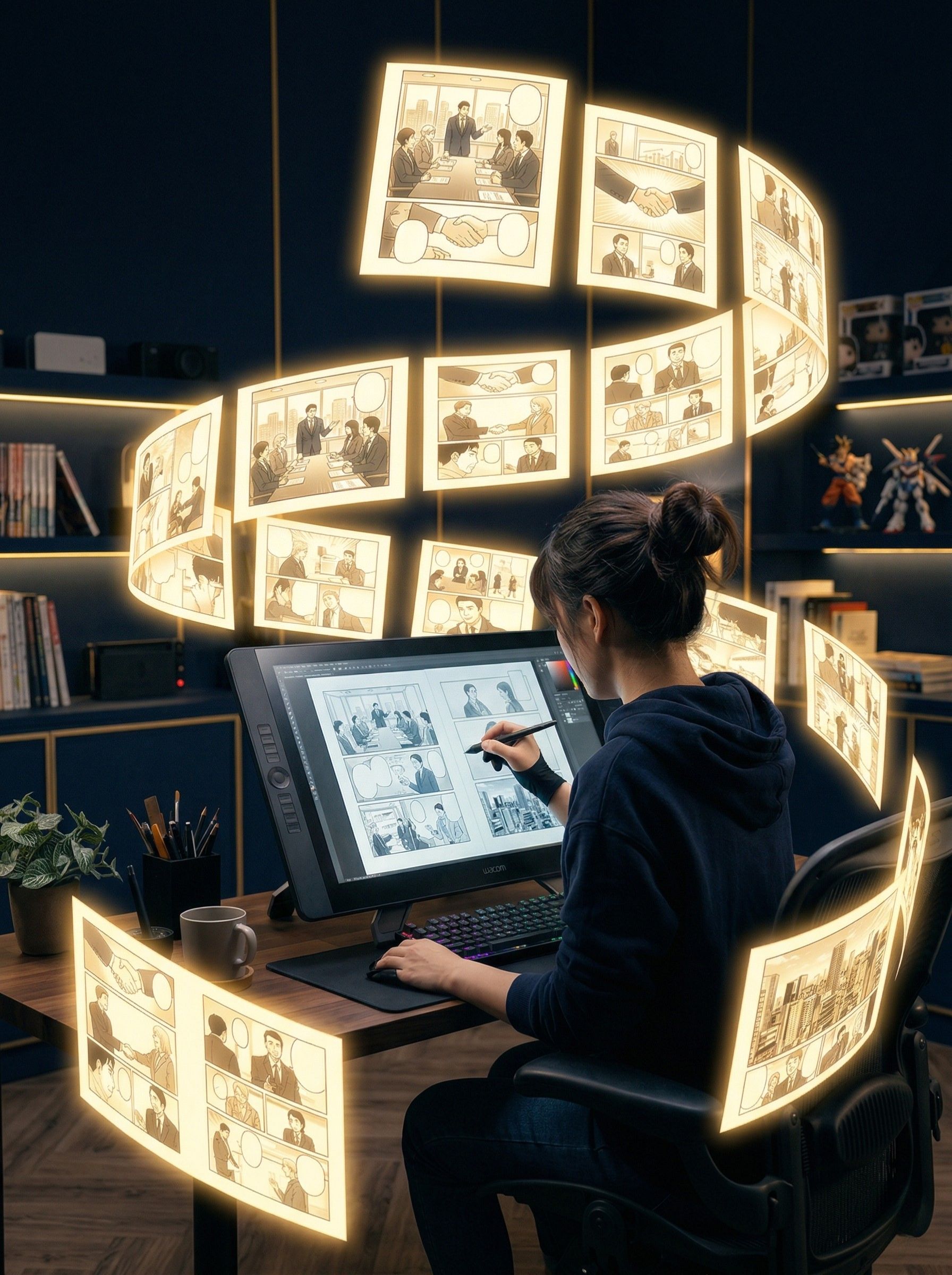 NaoTsu Production — 漫画制作の現場